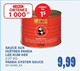 Wholesale Club SAUCE AUX HÚITRES PANDA offer
