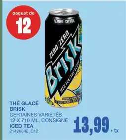 Wholesale Club THÉ GLACÉ offer