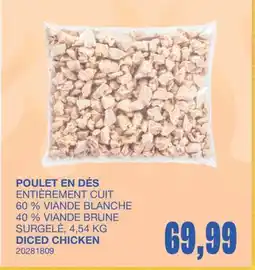 Wholesale Club POULET EN DÉS offer