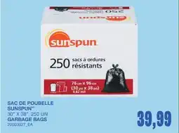 Wholesale Club SAC DE POUBELLE, 30 X 38, 250 UN offer