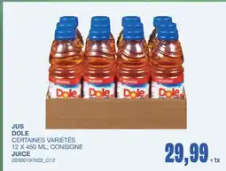 Wholesale Club JUS, 12 X 450 ML offer