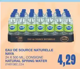 Wholesale Club EAU DE SOURCE NATURELLE offer
