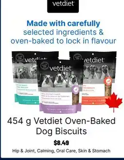 Ren’s Pets Depot 454 g Vetdiet Oven-Baked Dog Biscuits offer