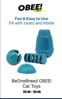 Ren’s Pets Depot BeOneBreed OBEE! Cat Toys offer