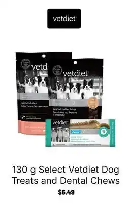 Ren’s Pets Depot Select Vetdiet Dog Treats and Dental Chews offer