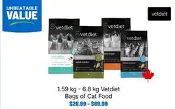 Ren’s Pets Depot Vetdiet Bags of Cat Food offer