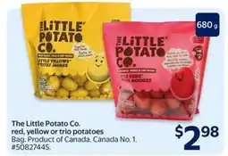 Walmart The Little Potato Co. red, yellow or trio potatoes offer