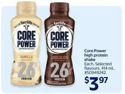 Walmart Core Power High Protein Shake offer