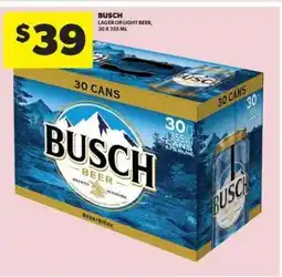 Real Canadian Liquorstore Busch offer