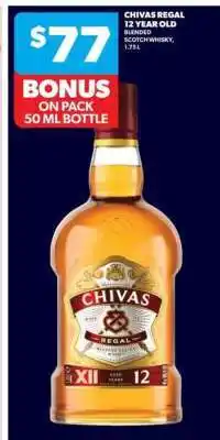 Real Canadian Liquorstore Chivas Regal 12 Year Old offer