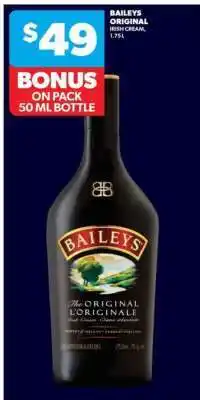 Real Canadian Liquorstore Baileys Original Irish Cream offer