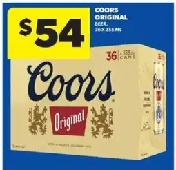 Real Canadian Liquorstore Coors Original offer
