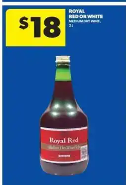 Real Canadian Liquorstore Royal Red or White offer