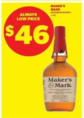 Real Canadian Liquorstore Maker’s Mark offer