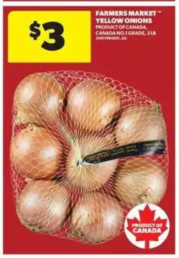 Real Canadian Superstore Farmers Market Yellow Onions offer