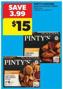 Real Canadian Superstore Pinty's Chicken offer
