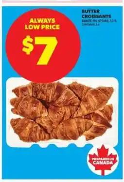 Real Canadian Superstore Butter Croissants offer