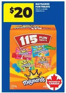 Real Canadian Superstore MAYNARDS FUN TREATS offer