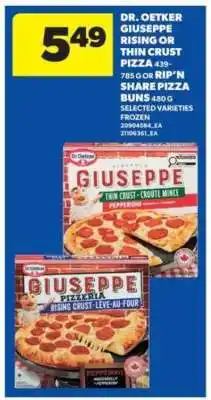 Real Canadian Superstore DR. OETKER Giuseppe Rising or Thin Crust Pizza offer