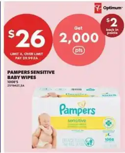 Real Canadian Superstore Pampers Sensitive Baby Wipes offer