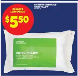 Real Canadian Superstore EVERYDAY ESSENTIALS JUMBO PILLOW offer