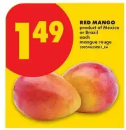 No Frills Red Mango offer