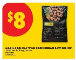No Frills MARINA DEL RAY WILD ARGENTINIAN RAW SHRIMP offer