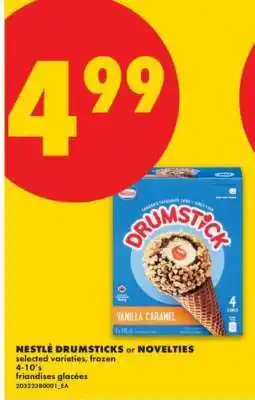 No Frills Nestlé Drumsticks or Novelties offer