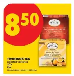 No Frills TWININGS TEA offer