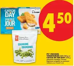 No Frills PC FROZEN VEGETABLES or CATCH OF THE DAY offer