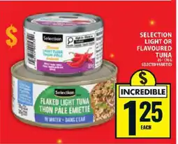 Food Basics Selection Light or Flavoured Tuna offer