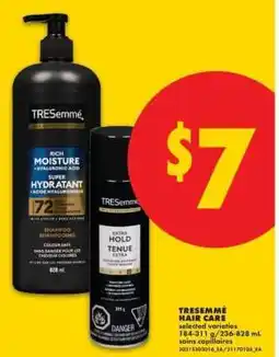 No Frills TRESEMMÉ HAIR CARE offer