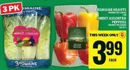 Food Basics ROMAINE HEARTS offer