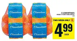 Food Basics CLEMENTINES offer