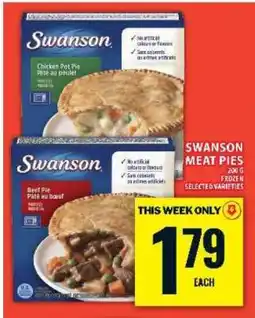 Food Basics SWANSON MEAT PIES offer