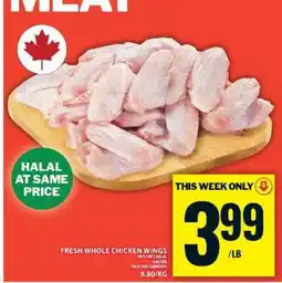 Food Basics FRESH WHOLE CHICKEN WINGS offer
