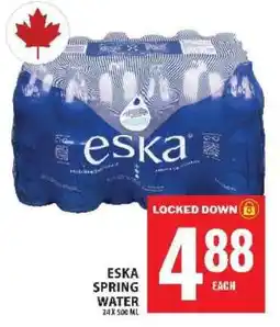 Food Basics Eska Spring Water offer