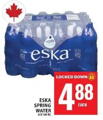 Food Basics Eska Spring Water offer