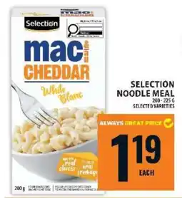 Food Basics Selection Noodle Meal offer