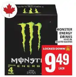 Food Basics MONSTER ENERGY DRINKS offer