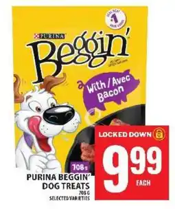Food Basics Purina Beggin' Dog Treats offer