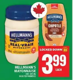 Food Basics Hellmann's Mayonnaise offer