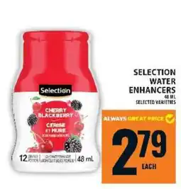 Food Basics Selection Water Enhancers offer
