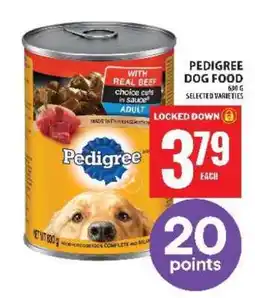 Food Basics Pedigree Dog Food offer