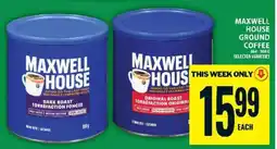 Food Basics MAXWELL HOUSE GROUND COFFEE offer