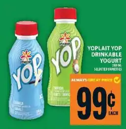 Food Basics Yoplait Yop Drinkable Yogurt offer