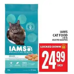 Food Basics IAMS CAT FOOD offer