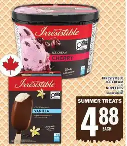 Food Basics Irresistible Ice Cream offer