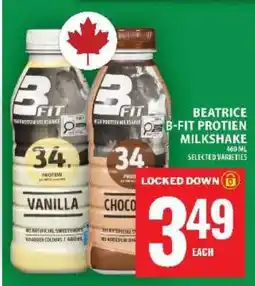 Food Basics Beatrice B-Fit Protein Milkshake offer