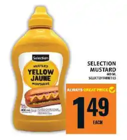 Food Basics SELECTION MUSTARD offer